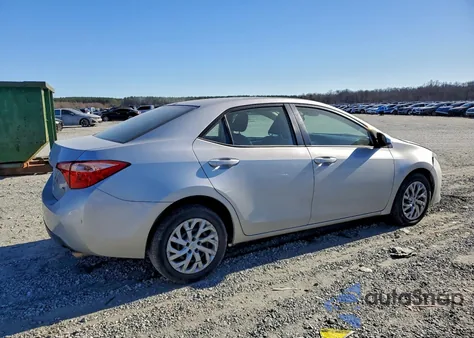 2017 Toyota Corolla L z USA, uszkodzony, nr VIN 2T1BURHE4HC765120